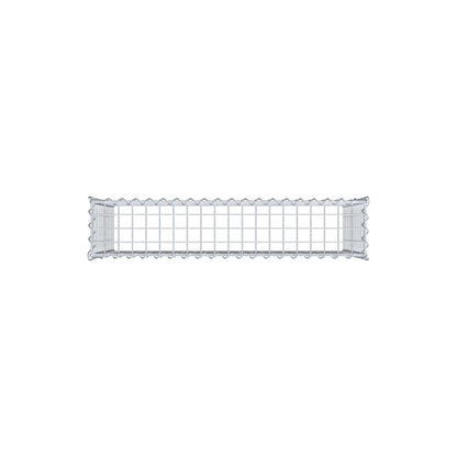 Gabion rapporté type 3 100 cm x 60 cm x 20 cm (L x H x P), mailles 5 cm x 5 cm, spirale