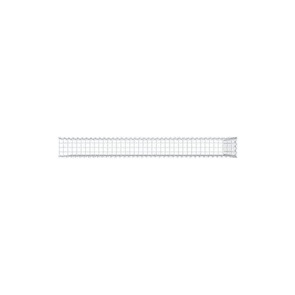 Gabião tipo 4 200 cm x 100 cm x 20 cm (C x A x P), malhagem 5 cm x 10 cm, espiral