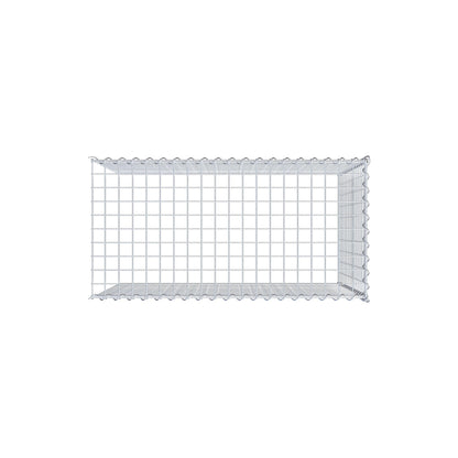 Grown-on gabion type 4 100 cm x 80 cm x 50 cm (L x H x D), mesh size 5 cm x 5 cm, spiral