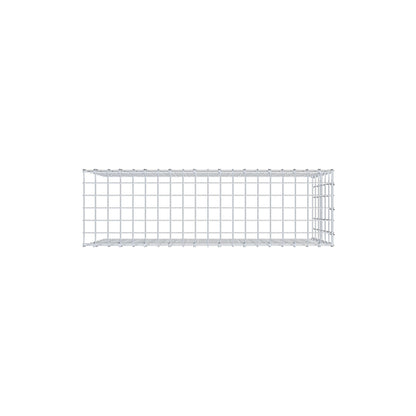 Gavión complementario de tipo 4 100 cm x 60 cm x 30 cm (L x A x P), malla 5 cm x 10 cm, anillo en C