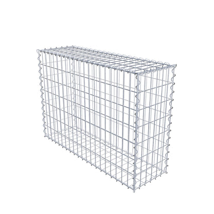 Gabione 100 cm x 70 cm x 30 cm (L x H x T), Maschenweite 5 cm x 10 cm, Spirale
