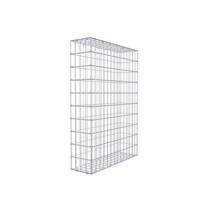 Gabion 100 cm x 70 cm x 20 cm (L x H x D), mesh size 5 cm x 10 cm, C-ring