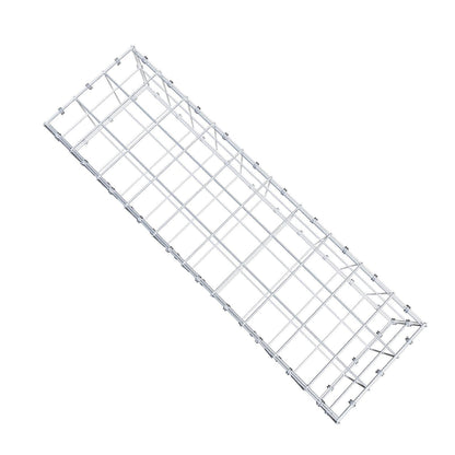 Gabion 100 cm x 20 cm x 30 cm (L x H x D), mesh size 10 x 10 cm, spiral ring