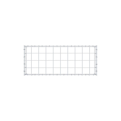 Mounted gabion type 3 100 cm x 20 cm x 40 cm (L x H x D), mesh size 10 cm x 10 cm, C-ring