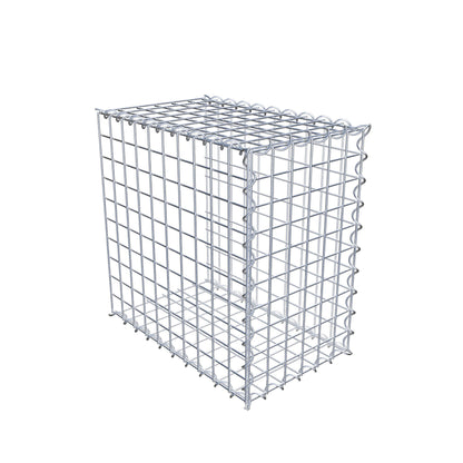 Gabion rapporté type 2 50 cm x 50 cm x 30 cm (L x H x P), mailles 5 cm x 5 cm, spirale
