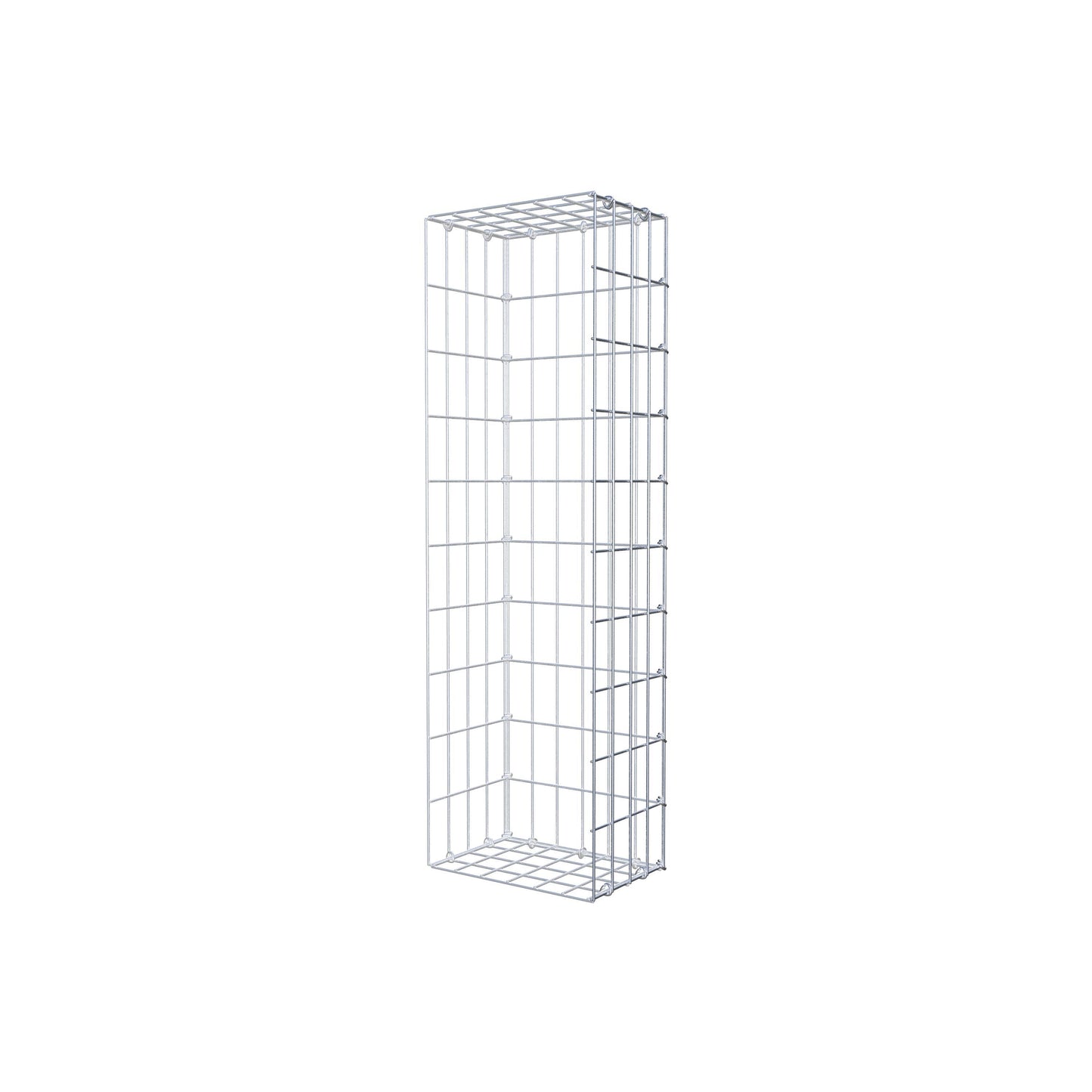 Fourche rapportée type 2 100 cm x 20 cm x 30 cm, mailles 5 cm x 10 cm, anneau en C