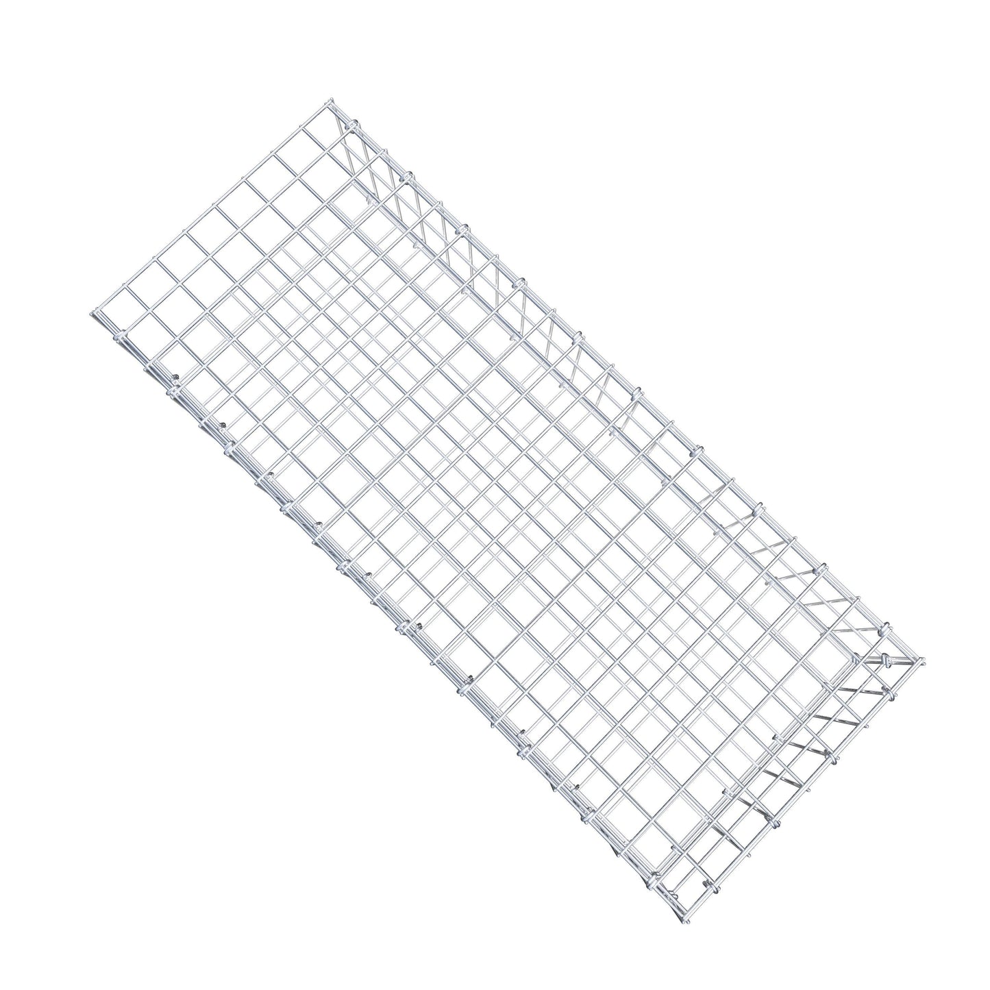 Fourche rapportée type 2 100 cm x 20 cm x 40 cm, mailles 5 cm x 10 cm, anneau en C