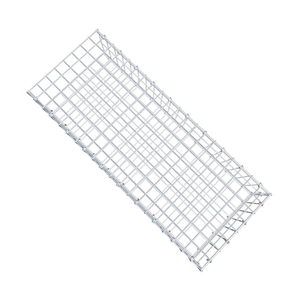 Fourche rapportée type 2 100 cm x 20 cm x 40 cm, mailles 5 cm x 10 cm, anneau en C