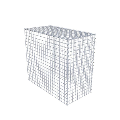 Gabion rapporté type 4 100 cm x 90 cm x 50 cm (L x H x P), mailles 5 cm x 5 cm, spirale