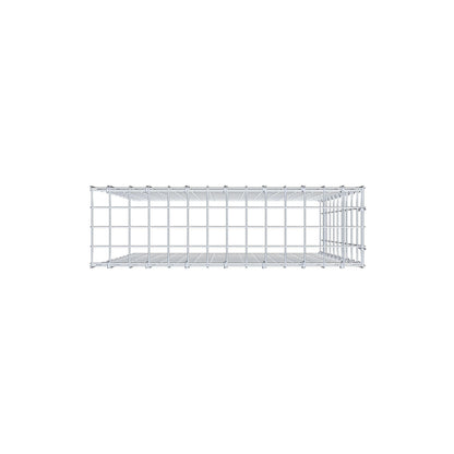 Mounted gabion type 4 100 cm x 70 cm x 20 cm (L x H x D), mesh size 5 cm x 10 cm, C-ring