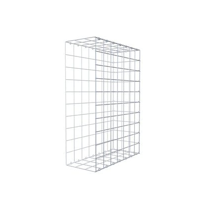 Anbaugabione Typ 2 100 cm x 70 cm x 30 cm (L x H x T), Maschenweite 10 cm x 10 cm, C-Ring
