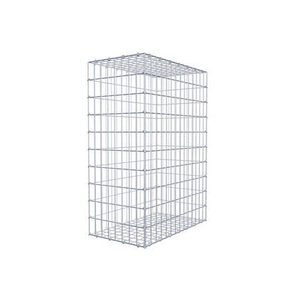 Gabião 100 cm x 70 cm x 40 cm (C x A x P), malhagem 5 cm x 10 cm, anel C