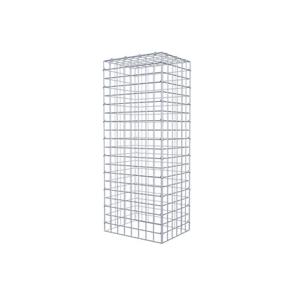 Mounted gabion type 3 100 cm x 30 cm x 40 cm (L x H x D), mesh size 5 cm x 5 cm, C-ring