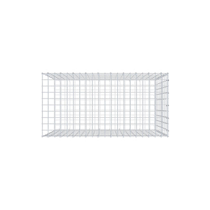 Pila adicional tipo 2 100 cm x 80 cm x 50 cm, malla 5 cm x 10 cm, anillo en C