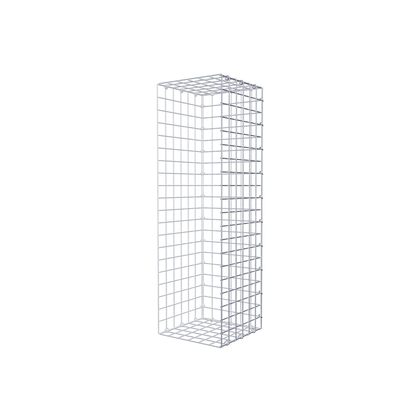 Fourche rapportée type 2 100 cm x 30 cm x 30 cm (L x H x P), mailles 5 cm x 5 cm, anneau C