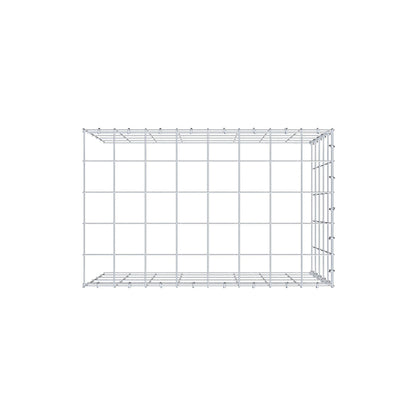 Gabião Tipo 4 80 cm x 50 cm x 50 cm (C x A x P), malhagem 10 cm x 10 cm, anel C