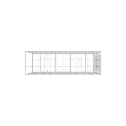 Anbaugabione Typ 2 100 cm x 70 cm x 30 cm (L x H x T), Maschenweite 10 cm x 10 cm, C-Ring