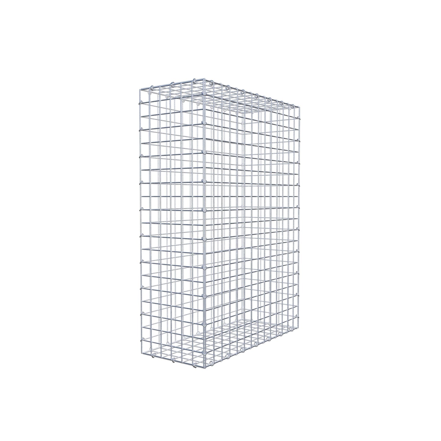 Gavión 100 cm x 70 cm x 30 cm (L x A x P), luz de malla 5 cm x 5 cm, anillo en C