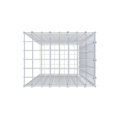 Gabião Tipo 2 100 cm x 40 cm x 30 cm (C x A x P), malhagem 5 cm x 5 cm, anel C