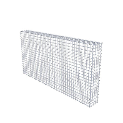 Gavión 200 cm x 100 cm x 20 cm (largo x alto x fondo), malla 5 cm x 5 cm, en espiral