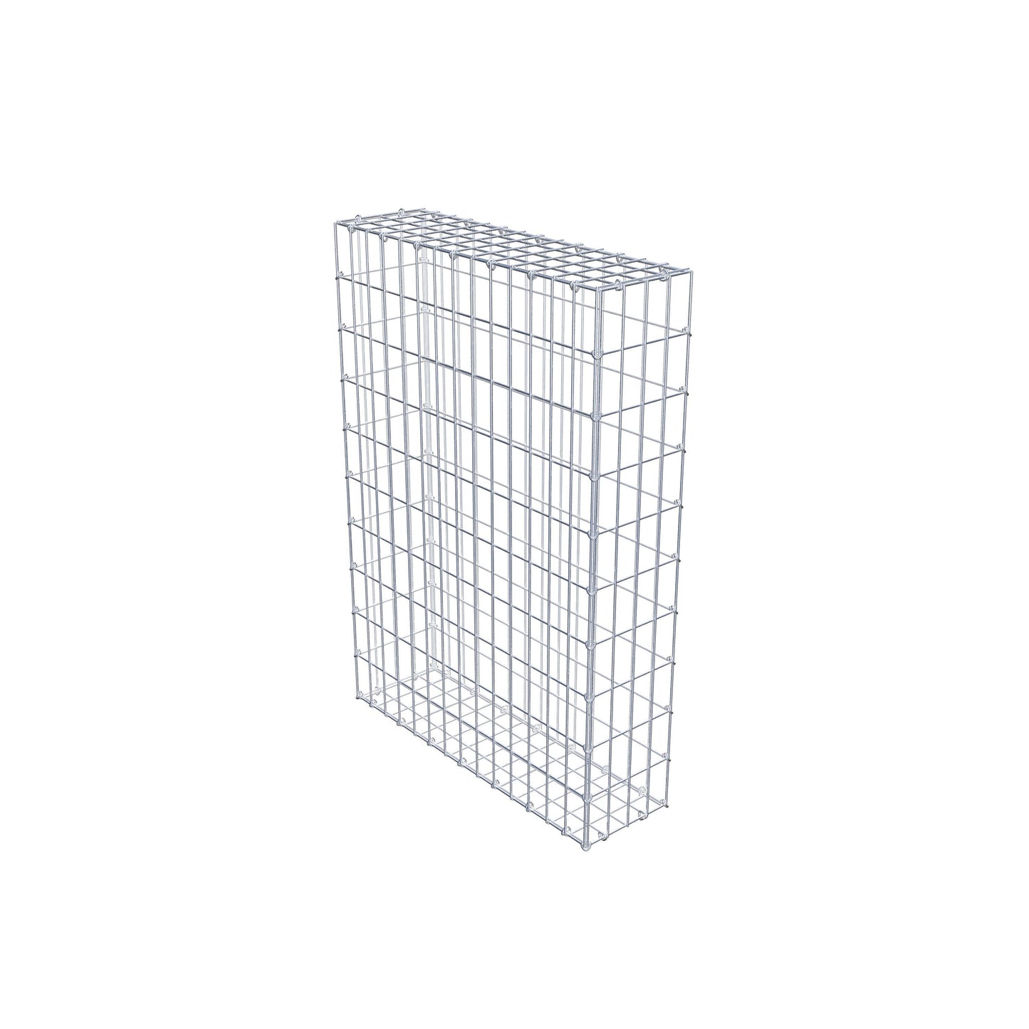 Gabion 100 cm x 70 cm x 20 cm (L x H x D), mesh size 5 cm x 10 cm, C-ring