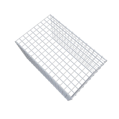 Anbaugabione Typ 4 80 cm x 50 cm x 50 cm (L x H x T), Maschenweite 5 cm x 5 cm, C-Ring
