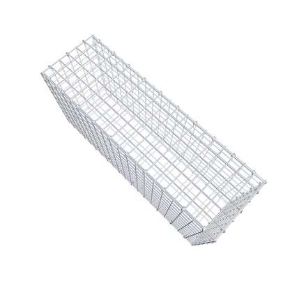 Gabion 100 cm x 50 cm x 30 cm (L x H x D), maskestørrelse 5 cm x 5 cm, C-ring