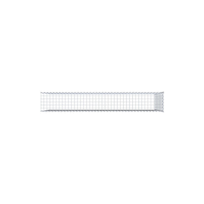 Opvokset gabion type 4 200 cm x 100 cm x 30 cm (L x H x D), maskestørrelse 5 cm x 5 cm, spiral