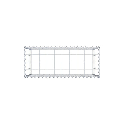 Gabião tipo 3 100 cm x 70 cm x 40 cm (C x A x P), malhagem 10 cm x 10 cm, espiral
