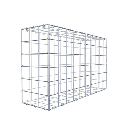 Gabion 100 cm x 60 cm x 30 cm (L x H x D), mesh size 10 cm x 10 cm, C-ring