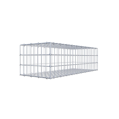 Gabione 100 cm x 30 cm x 40 cm (L x H x T), Maschenweite 5 cm x 10 cm, C-Ring