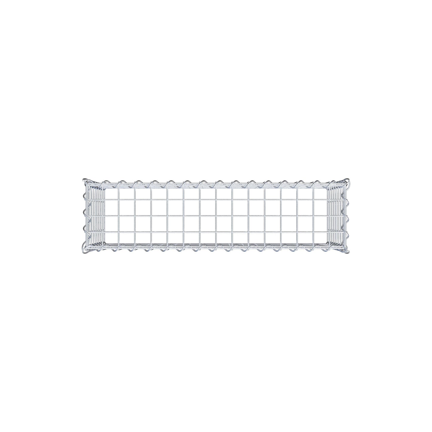 Grown-on gabion type 3 80 cm x 40 cm x 20 cm (L x H x D), mesh size 5 cm x 5 cm, spiral