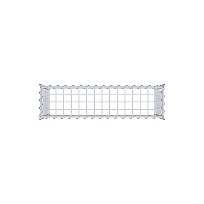 Grown-on gabion type 3 80 cm x 40 cm x 20 cm (L x H x D), mesh size 5 cm x 5 cm, spiral
