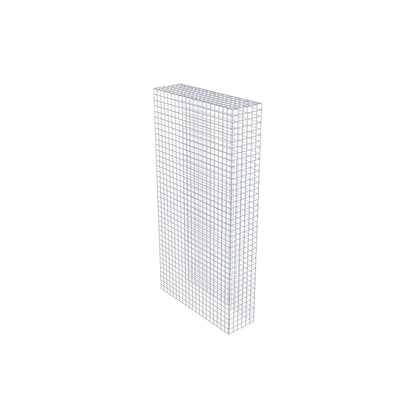 Mounted gabion type 4 200 cm x 100 cm x 30 cm (L x H x D), mesh size 5 cm x 5 cm, C-ring