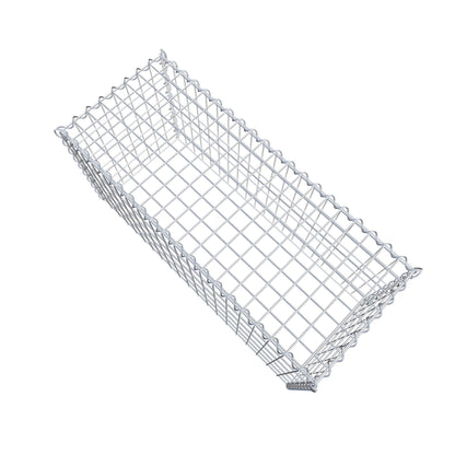 Gavión complementario tipo 3 100 cm x 50 cm x 40 cm (L x A x P), malla 5 cm x 10 cm, espiral
