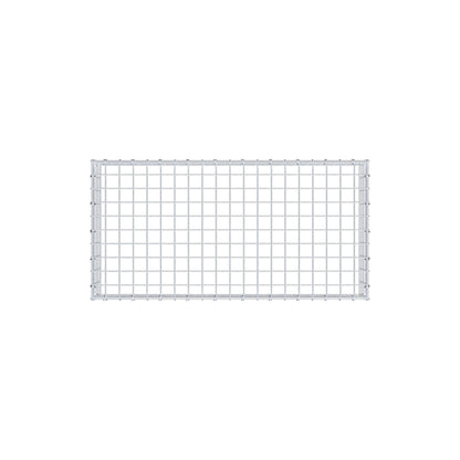 Gabbione aggiuntivo di tipo 3 100 cm x 20 cm x 50 cm (L x H x P), maglia 5 cm x 5 cm, anello a C