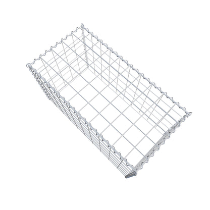 Gabbione aggiuntivo tipo 3 100 cm x 60 cm x 50 cm (L x H x P), maglia 10 cm x 10 cm, spirale