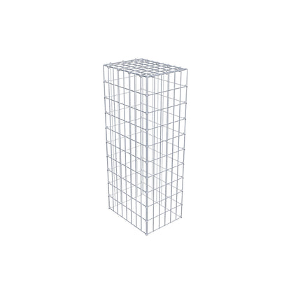 Gabbione aggiuntivo di tipo 3 100 cm x 40 cm x 30 cm (L x H x P), maglia 5 cm x 10 cm, anello a C
