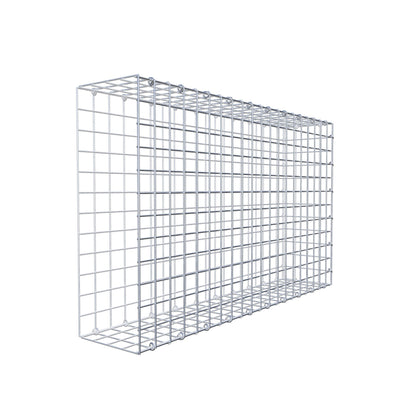 Mounted gabion type 2 100 cm x 60 cm x 20 cm (L x H x D), mesh size 5 cm x 5 cm, C-ring