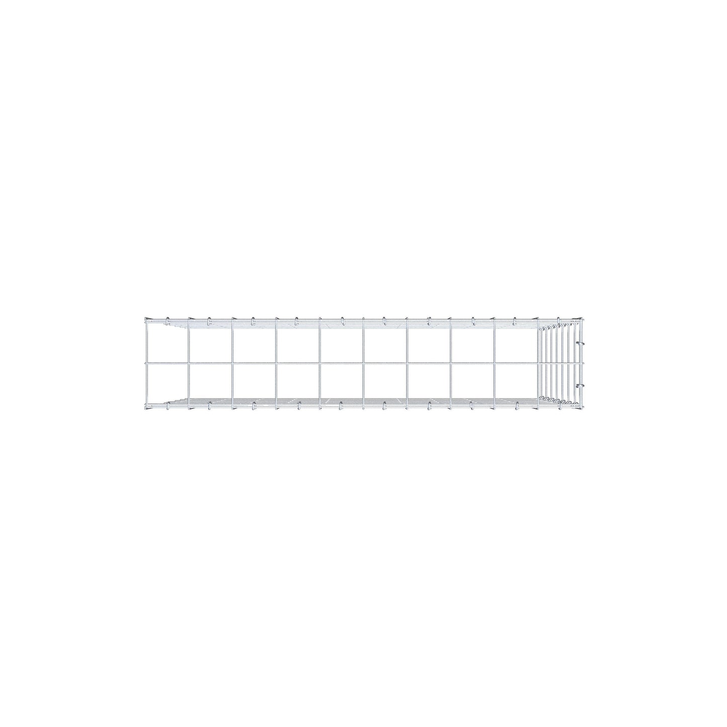 Pile aggiuntivo tipo 4 100 cm x 70 cm x 20 cm (L x H x P), maglia 10 cm x 10 cm, anello a C