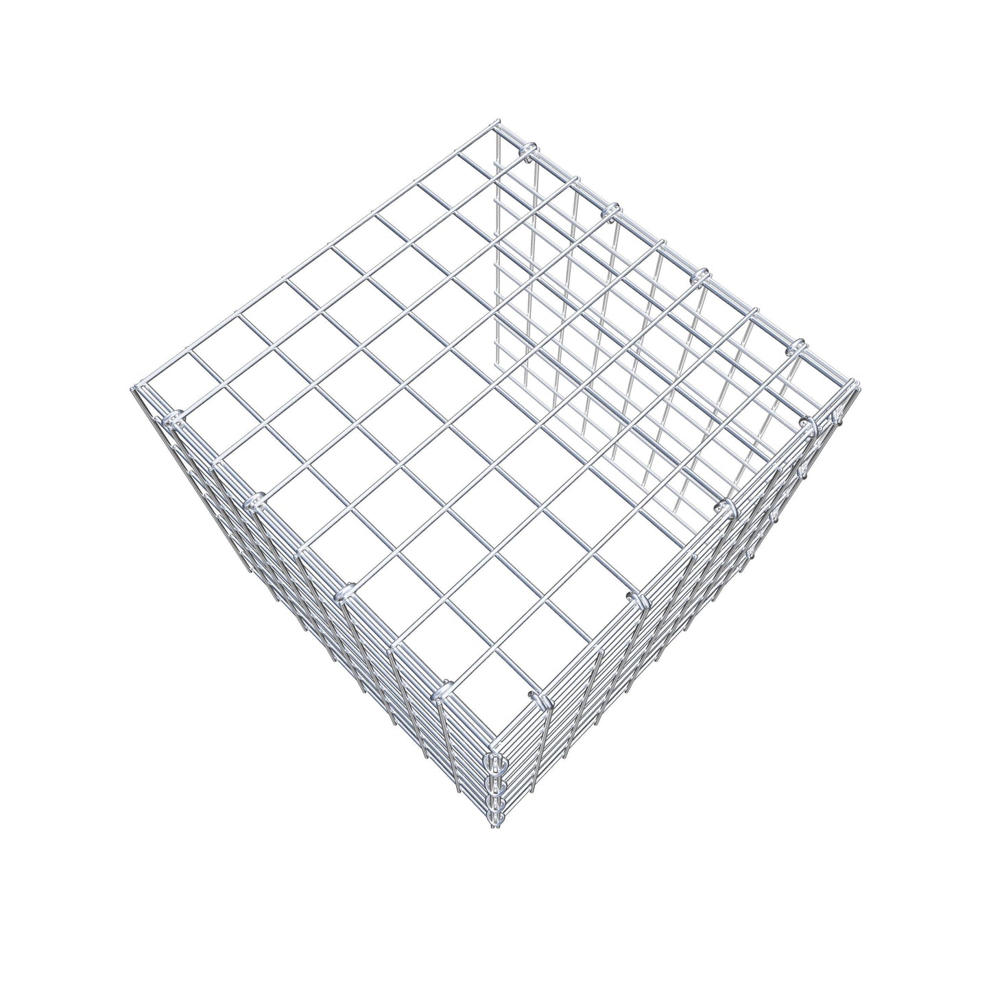 Fourche rapportée type 4 40 cm x 40 cm x 40 cm (L x H x P), mailles 5 cm x 5 cm, anneau C
