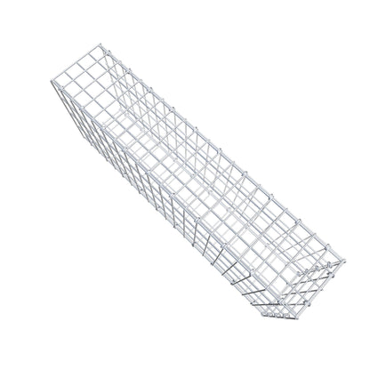 Gabião tipo 2 100 cm x 40 cm x 20 cm, malhagem 5 cm x 10 cm, anel C