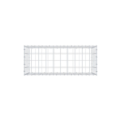 Gabião 100 cm x 50 cm x 40 cm (C x A x P), malhagem 10 cm x 10 cm, anel C
