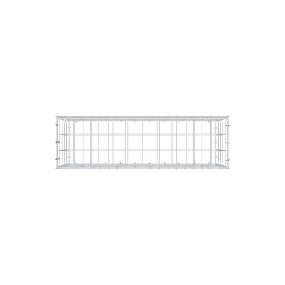 Gabione 100 cm x 50 cm x 30 cm (L x H x T), Maschenweite 10 cm x 10 cm, C-Ring