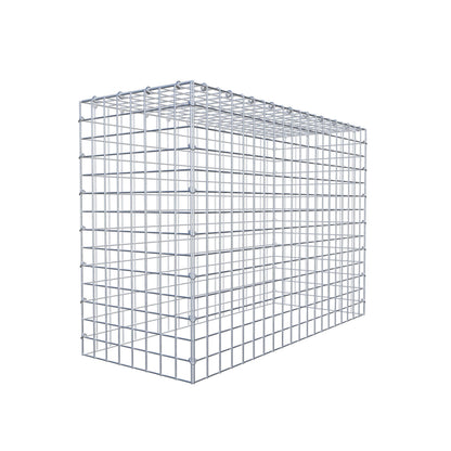 Anbaugabione Typ 3 100 cm x 70 cm x 40 cm (L x H x T), Maschenweite 5 cm x 5 cm, C-Ring