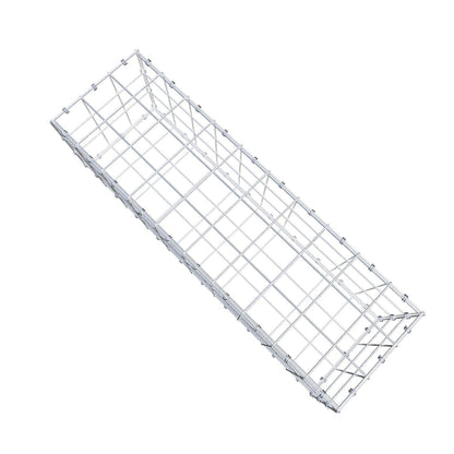 Gabion 100 cm x 30 cm x 30 cm (L x H x D), mesh size 10 x 10 cm, spiral ring