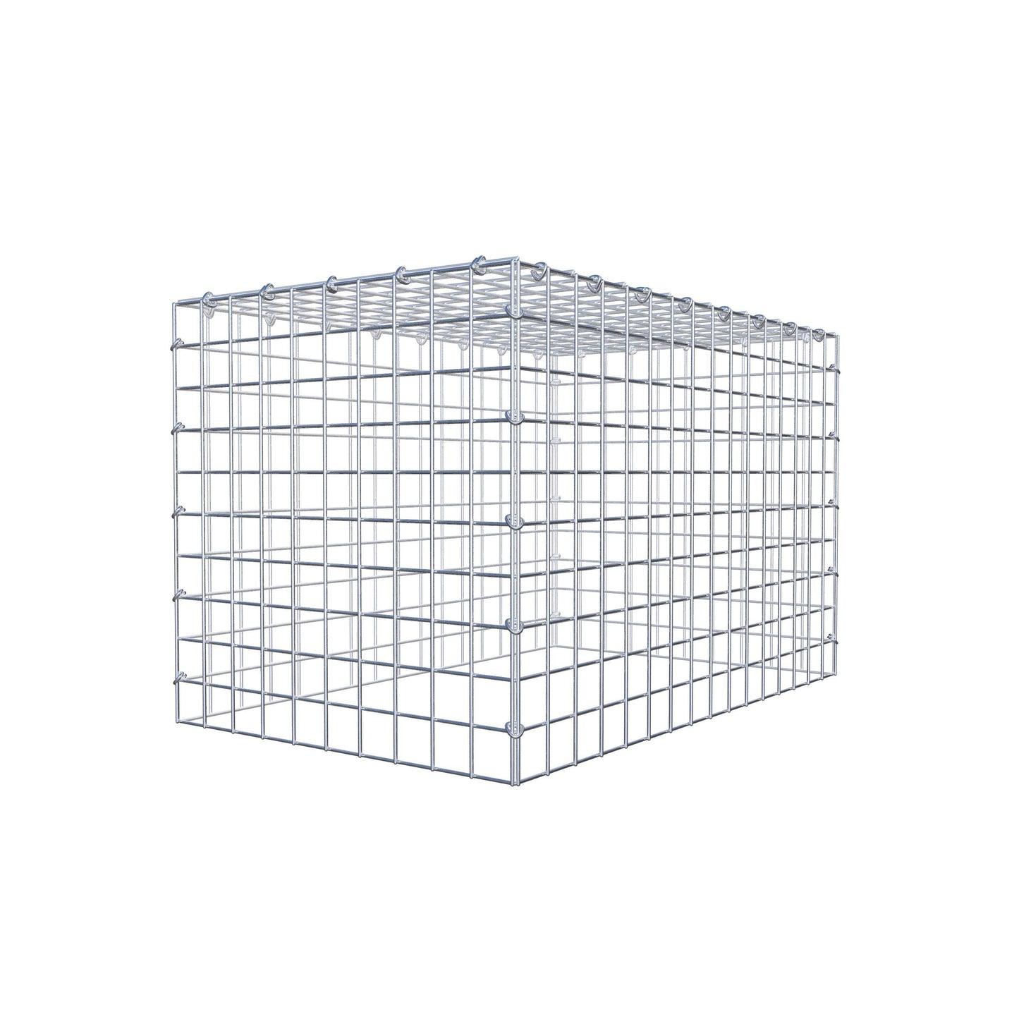 Pila adicional tipo 3 80 cm x 50 cm x 50 cm (L x A x P), malla 5 cm x 5 cm, anillo en C