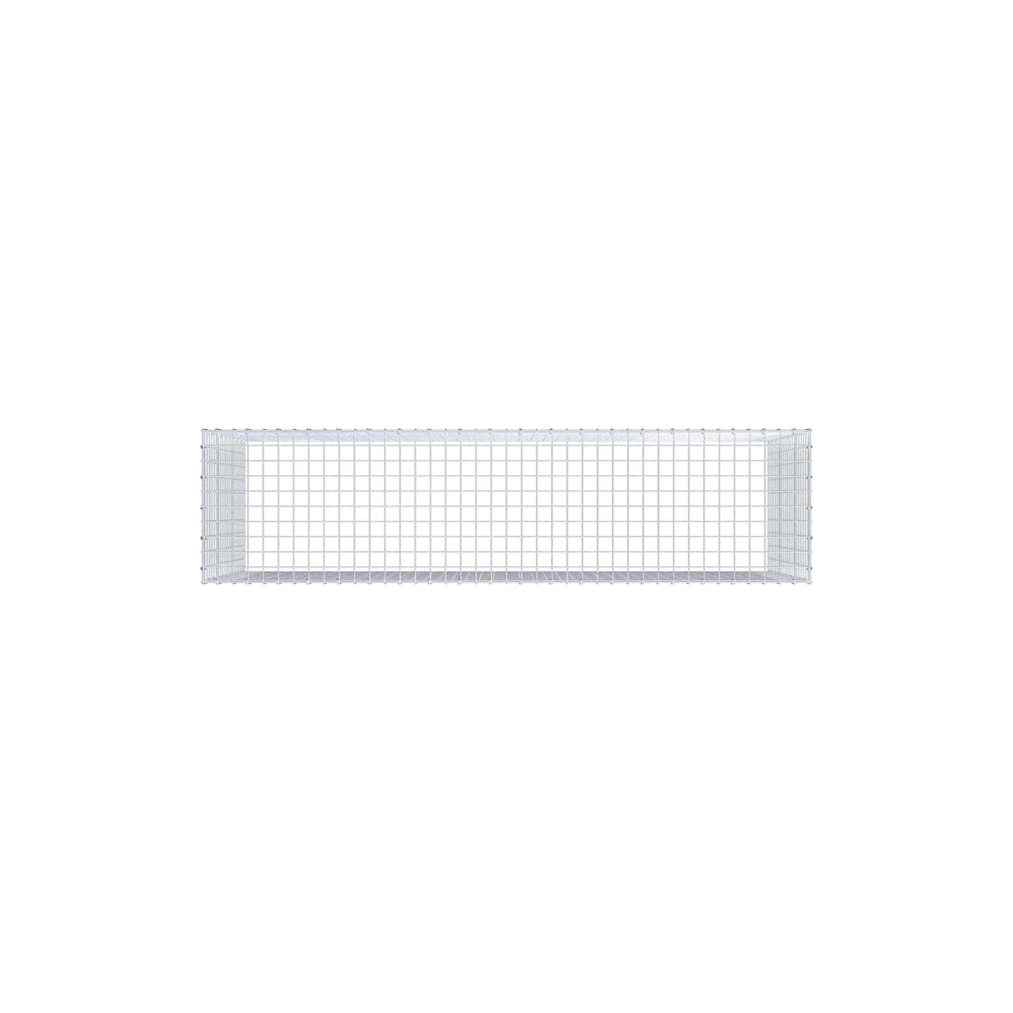 Mounted gabion type 3 200 cm x 100 cm x 50 cm (L x H x D), mesh size 5 cm x 5 cm, C-ring