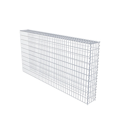 Gabião tipo 4 200 cm x 100 cm x 20 cm (C x A x P), malhagem 5 cm x 10 cm, espiral
