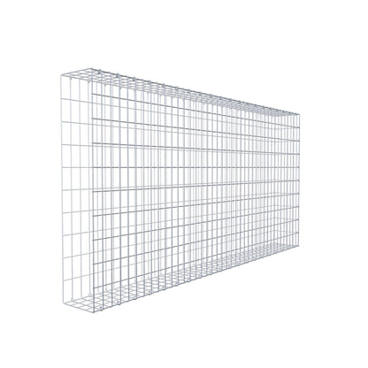 Gabbione aggiuntivo tipo 2 200 cm x 100 cm x 20 cm, maglia 5 cm x 10 cm, anello a C
